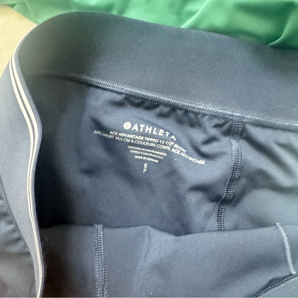 Athleta skort tennis bundle sale navy blue and green - Picture 7 of 10